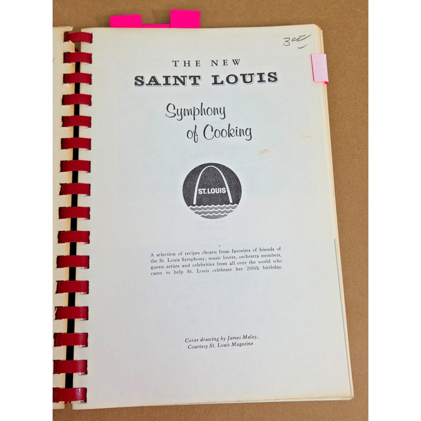 Vintage 1985 St. Louis Symphony of Cooking - Miss Hulling’s & Stan Musial