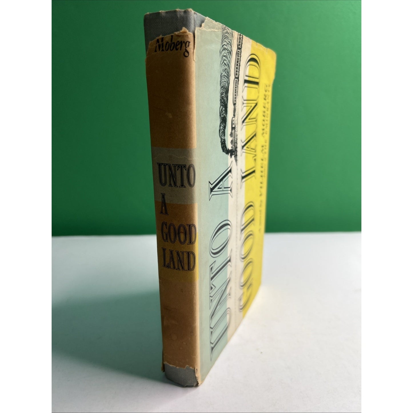 Unto A Good Land A Novel by Vilhelm Moberg 1954 HC DJ BCE