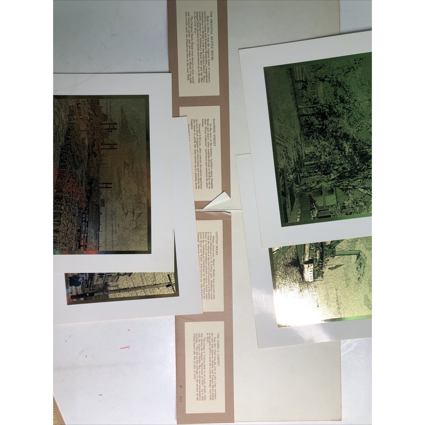 A Portfolio Selected Scenes Historic Mobile AL Merchants National Bank 75th Year