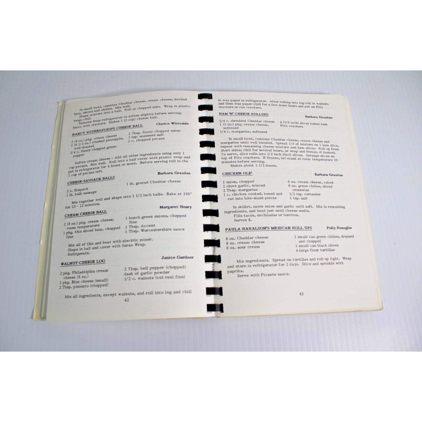 Vintage 1992 Nocona Texas Cookbook- Women of First Presbyterian Church
