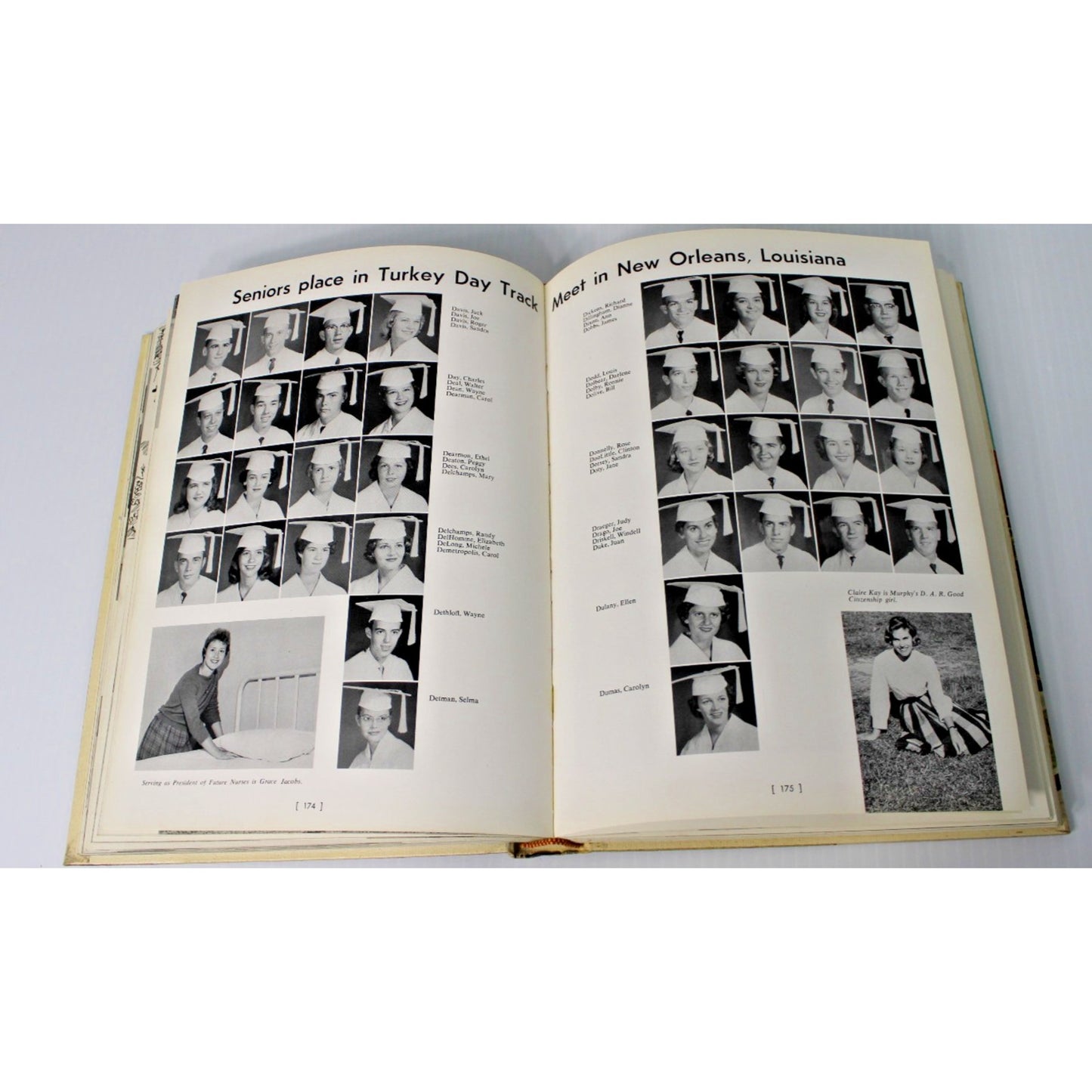 Vintage 1961 Mohian Murphy High School Yearbook Mobile AL Alabama