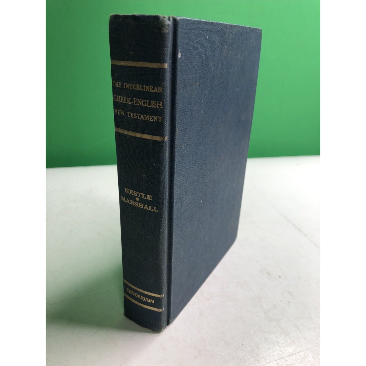 1975 Greek - English Interlinear New Testament Hardcover Black Letter Hardcover