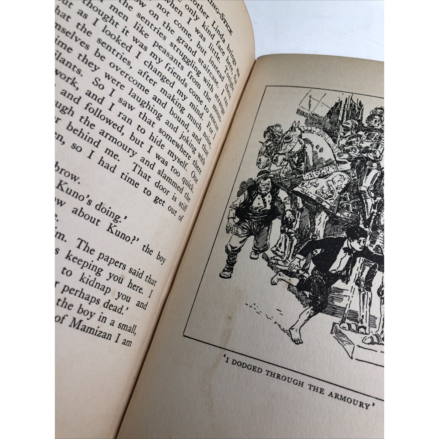 1932 The Magic Walking Stick by John Buchan Published by Houghton Mifflin