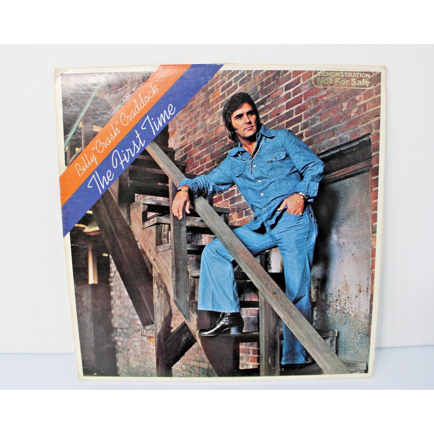 Billy "Crash" Craddock- The First Time, 1977 ABC DEMO DO-2097 Country Rockabilly
