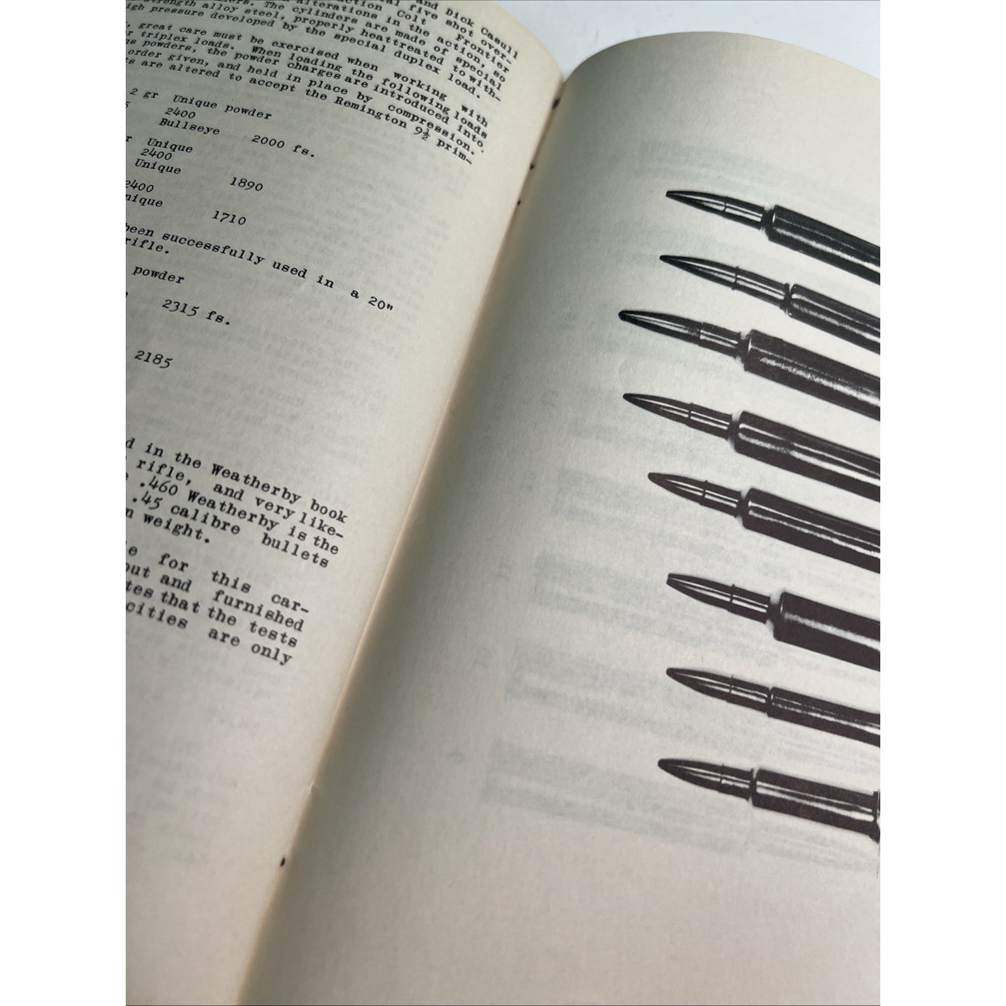 1959 Handbook for Shooters and Reloaders (Illustrated) WITH Supplement by Ackley