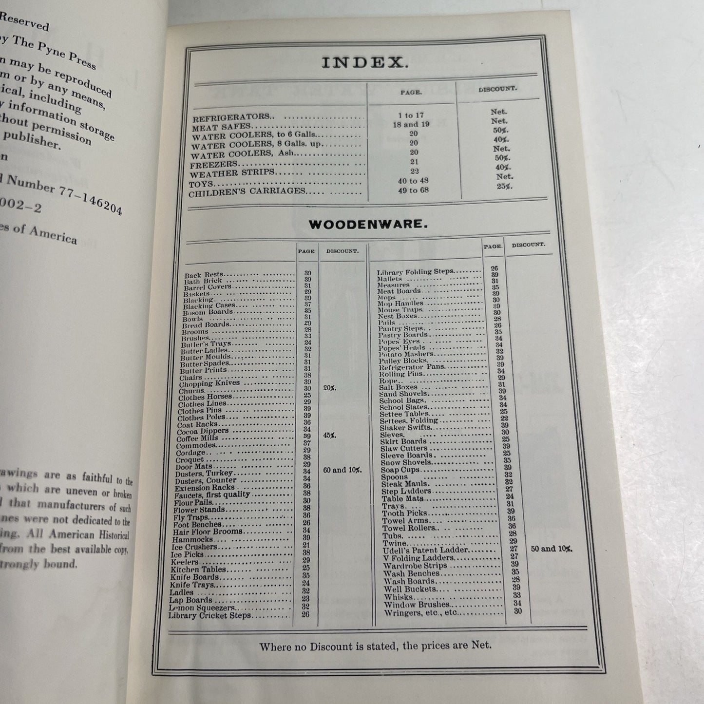 L. H. Mace & Co. 1883 American Historical Catalog 1971 Reprint First Edition