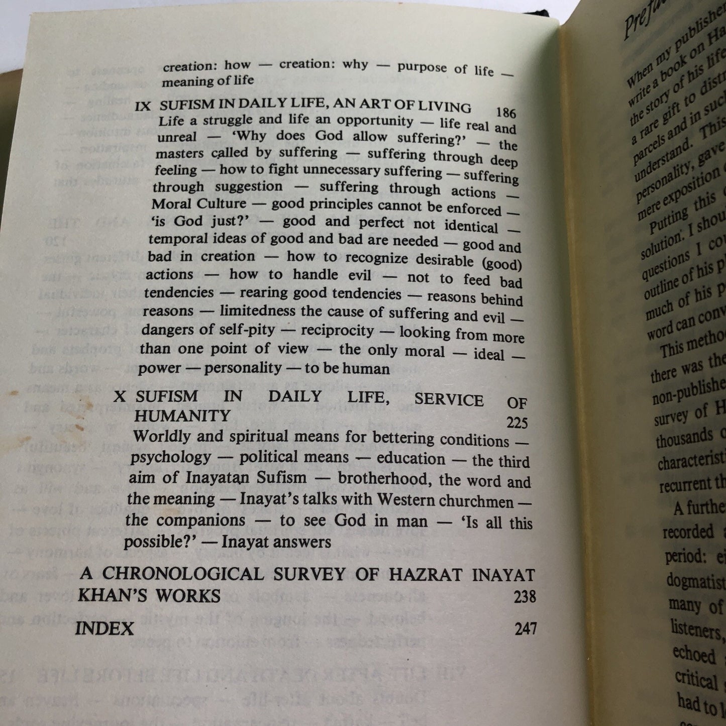 Inayat Khan answers by Elisabeth de Jong-Keesing Fine Books Oriental 1977 Sufi