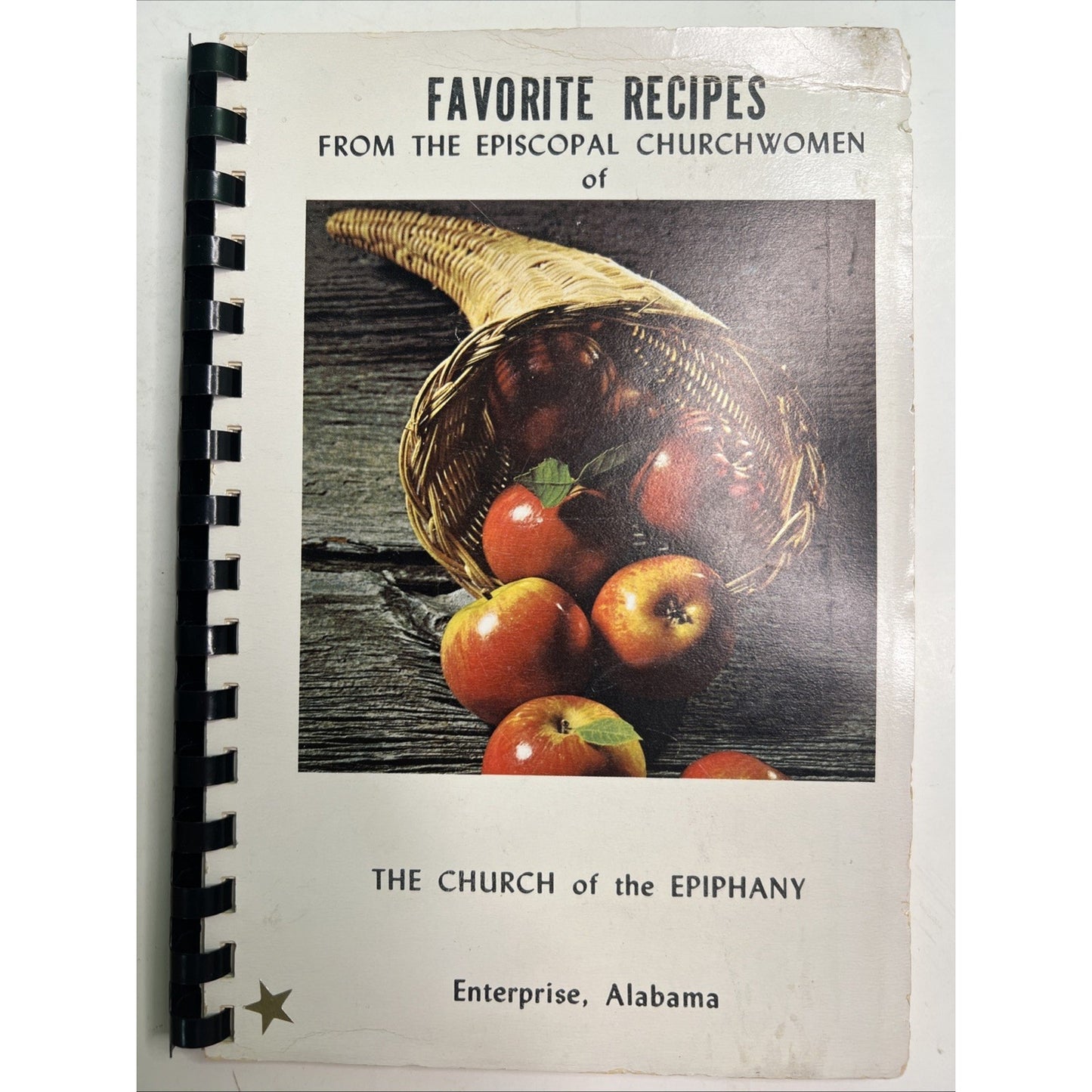 1971 Cookbook Recipes Episcopal Churchwomen Church Epiphany Enterprise Alabama