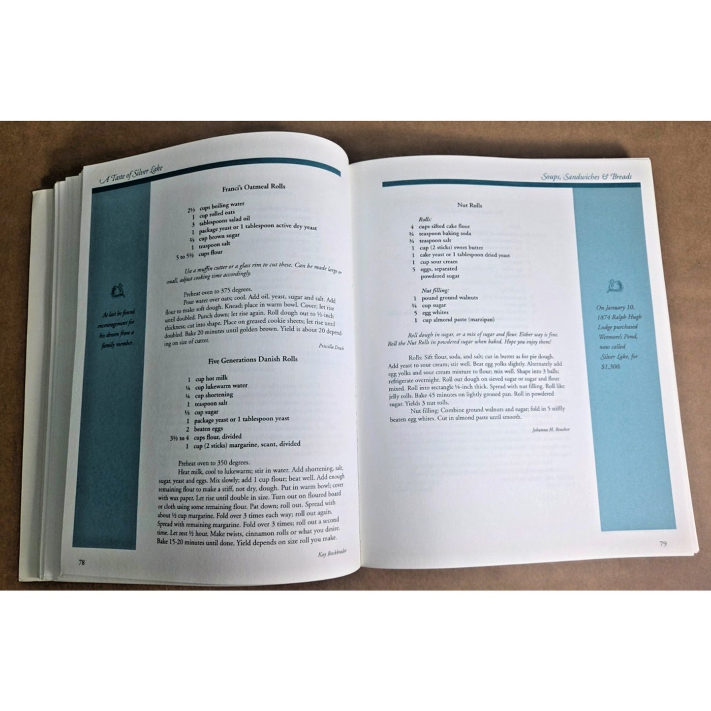 A Taste of Silver Lake: Recipes With Love - Silver Lake Ohio Community Cookbook