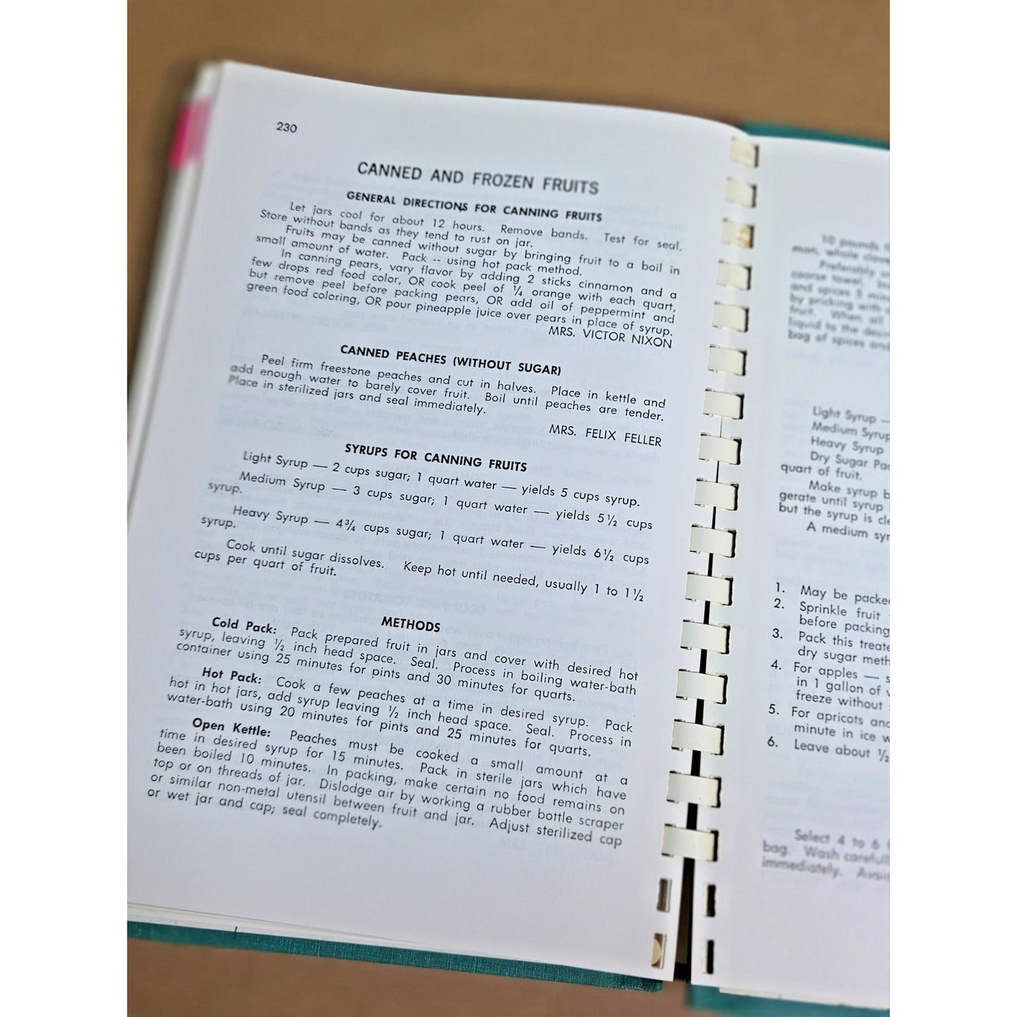 Vintage 1967 Fredericksburg Home Kitchen Cook Book - 9th Ed - TX German Heritage