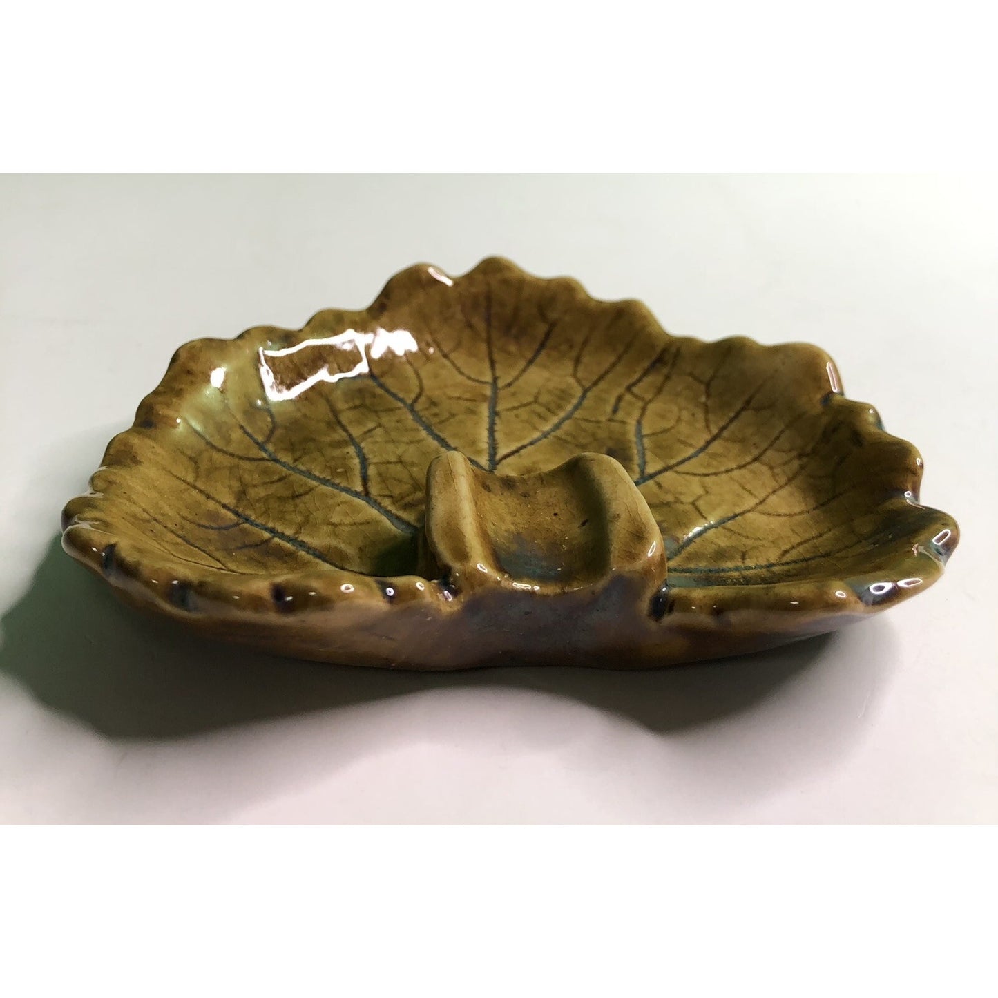 Rare Vintage Pinewood Pottery ASHTRAY TRINKET TRAY By EDITH HARWELL Fairhope AL