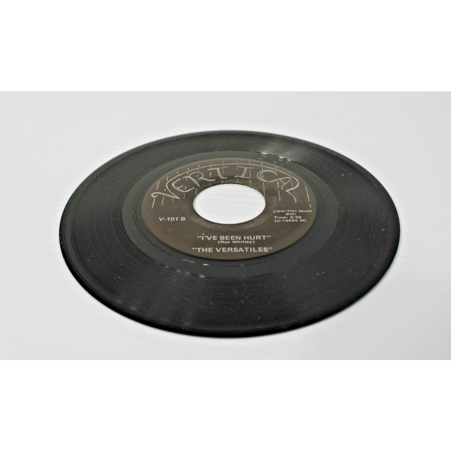 The Versatiles- 7" 45 RPM Single "I've Been Hurt"/ "Stay Away"- Vertical Records