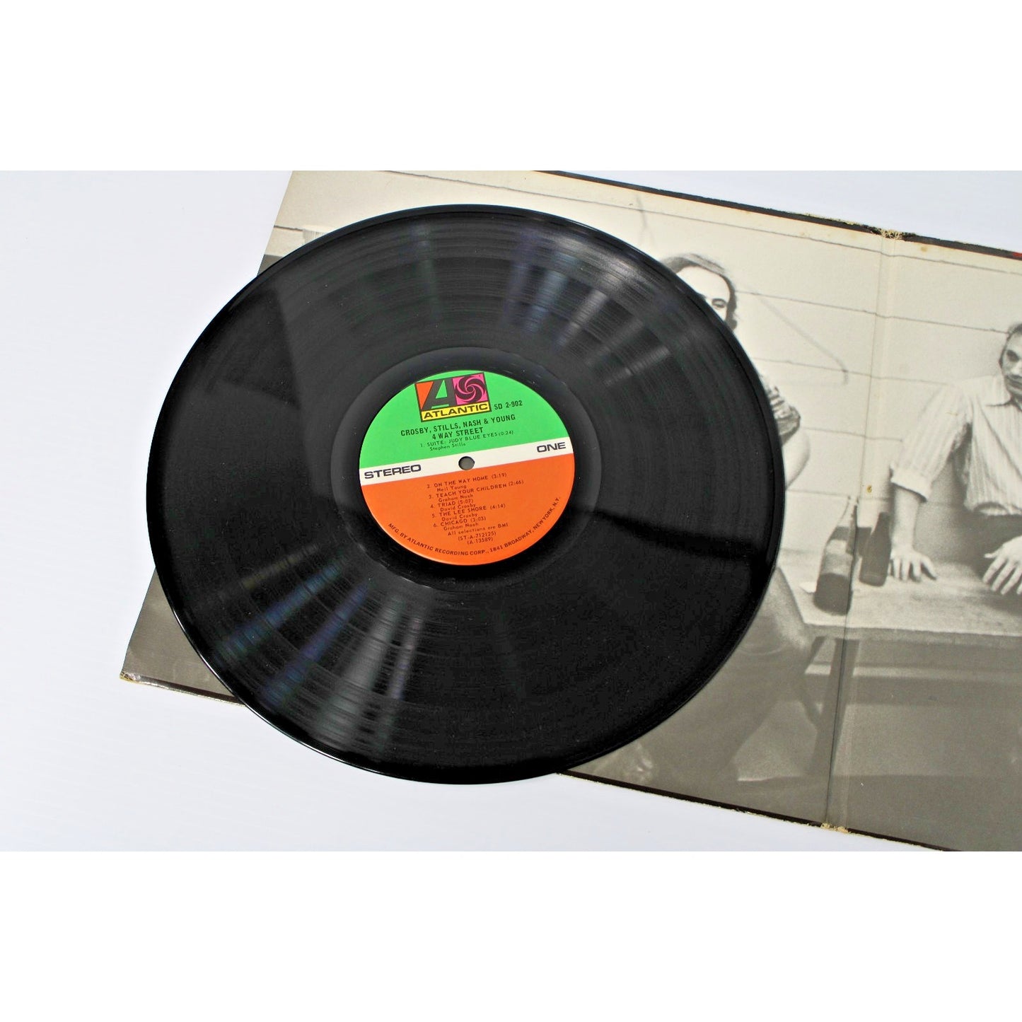 Crosby, Stills, Nash & Young- 4 Way Street, 1971 Atlantic SD 2-902 Live 2 LP
