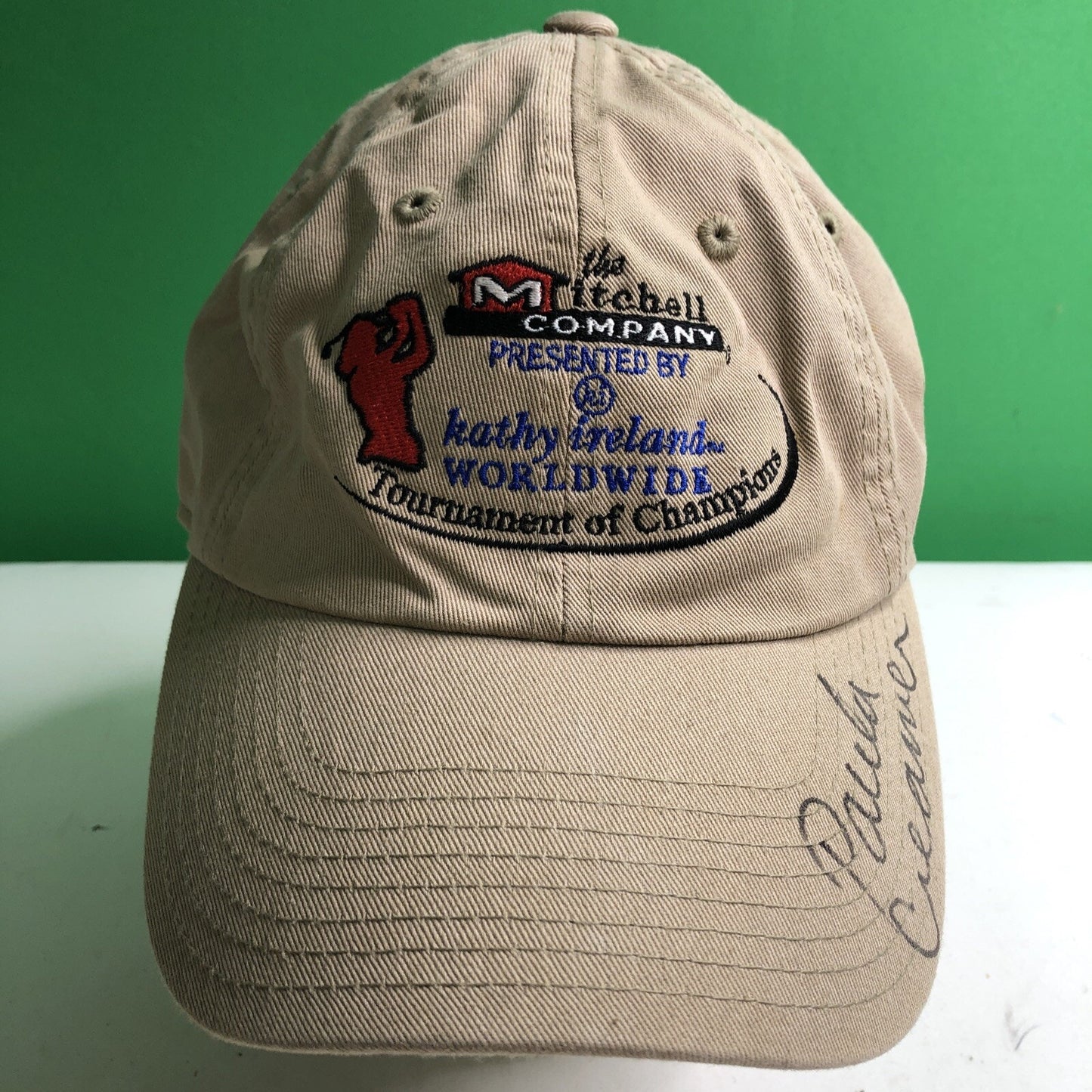 Autographed By PAULA CREAMER GOLF Kathy Ireland Tournament Of Champions Mobile