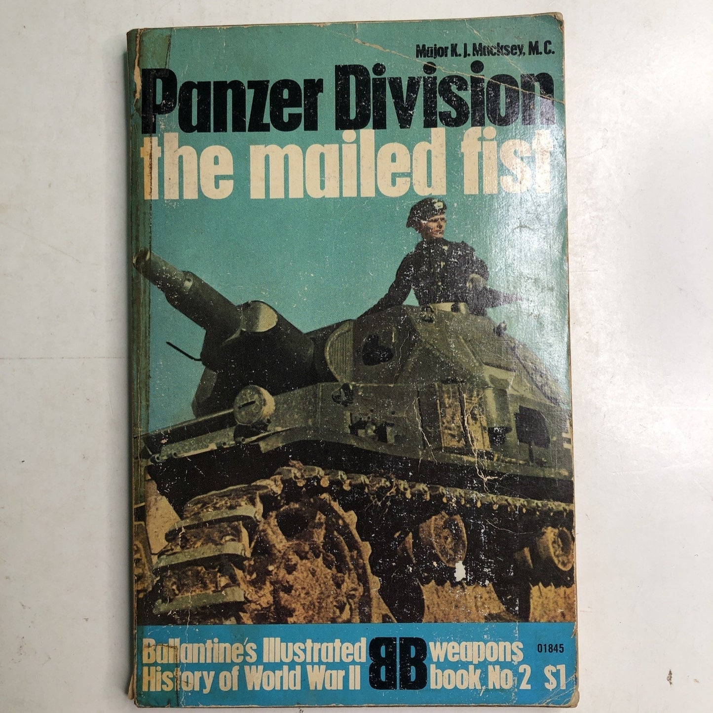PANZER DIVISION The Mailed Fist BALLANTINE'S WEAPONS BOOK #2 WW2 by Macksey