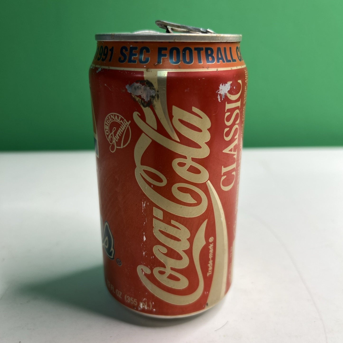 UNIVERSITY OF FLORIDA GATORS 1991 SEC CHAMP 12 OZ ALUMINUM COCA - COLA CAN Coke