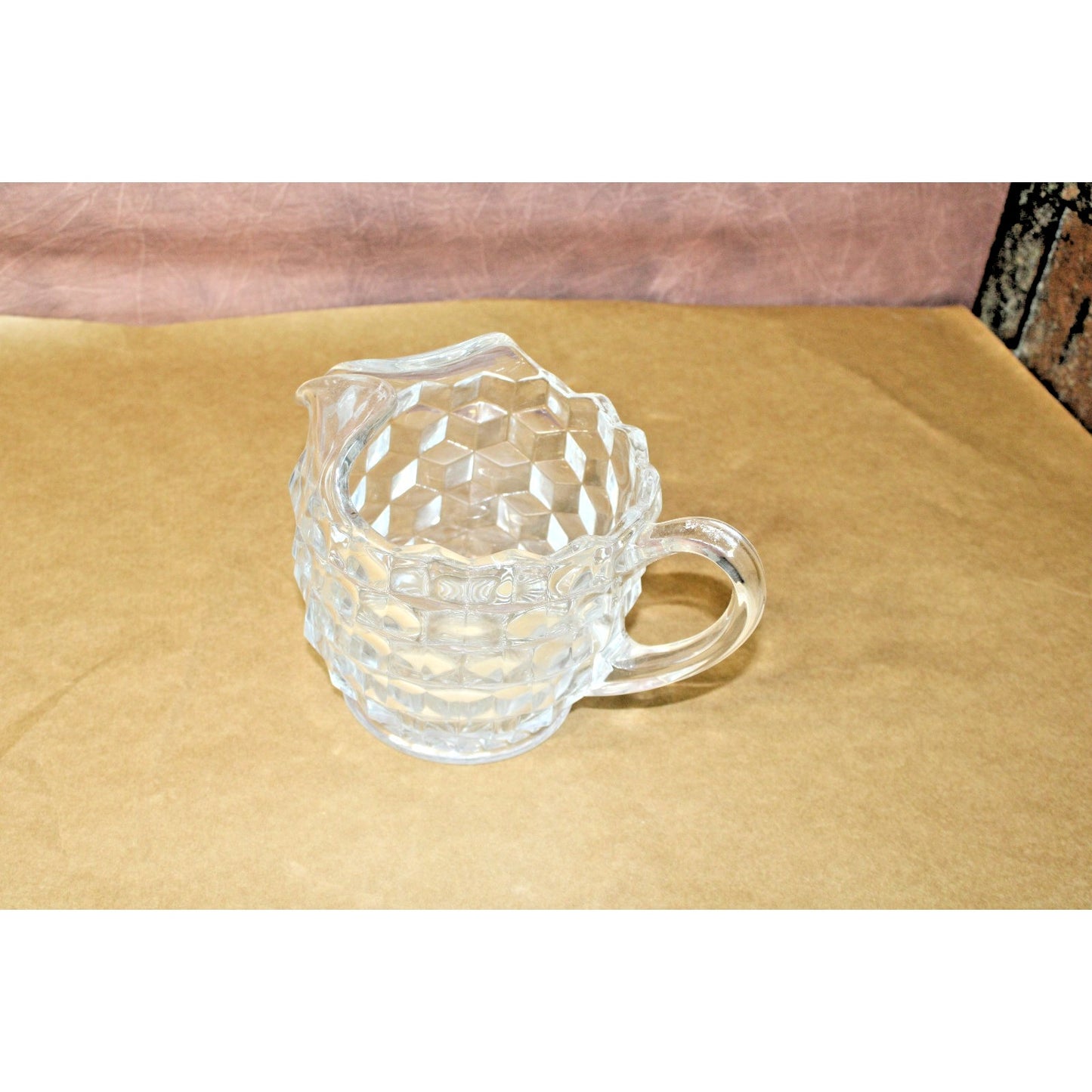 American Fostoria Small Pitcher, Drip Free Ice Lip, 6.5 inches, 48 oz