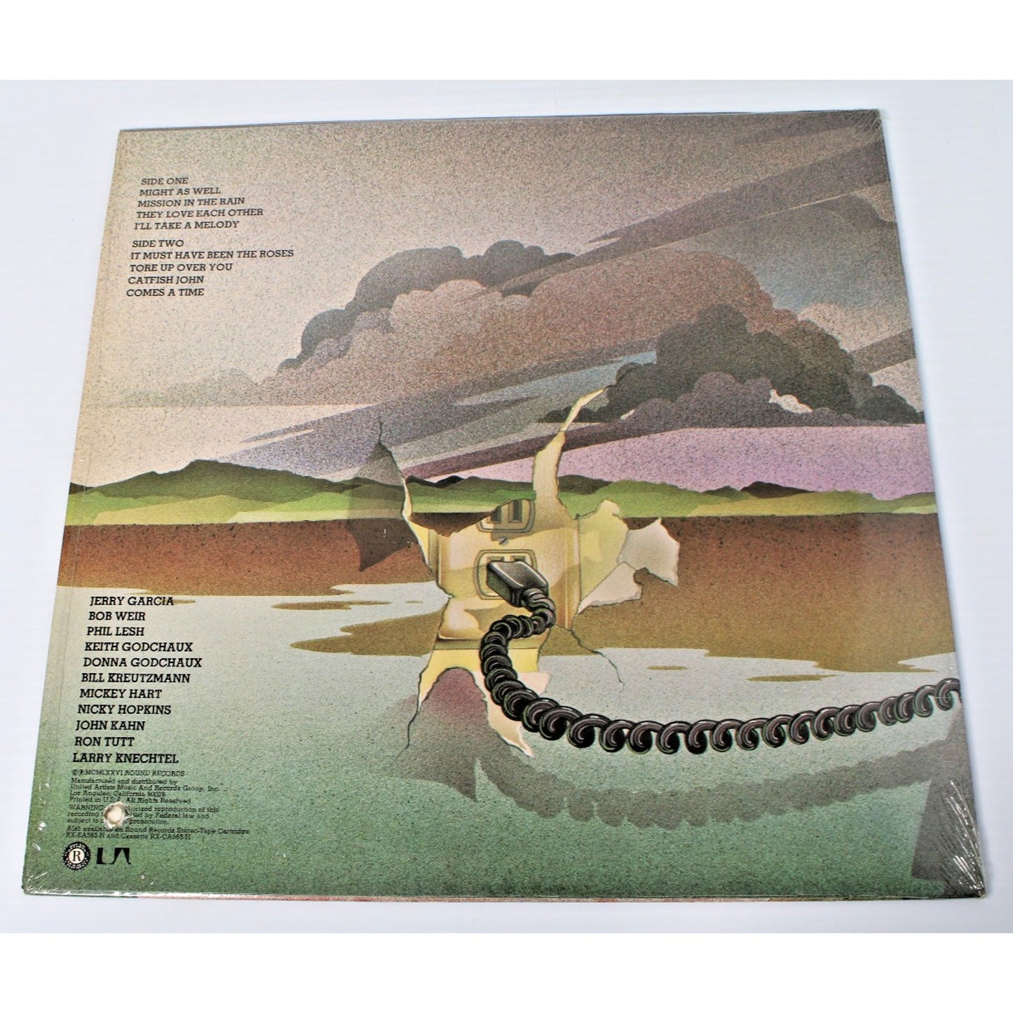 Jerry Garcia- Reflections, Original 1976 RX-LA565-G Remaindered Shrink- MINT/ NM