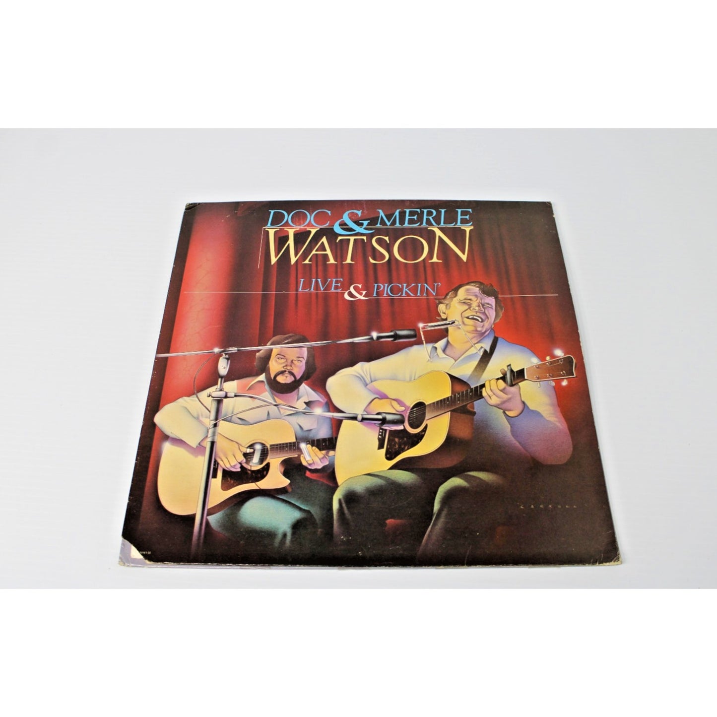 Doc & Merle Watson- Live & Pickin' 1979 Live Album- Country Folk Blues Bluegrass