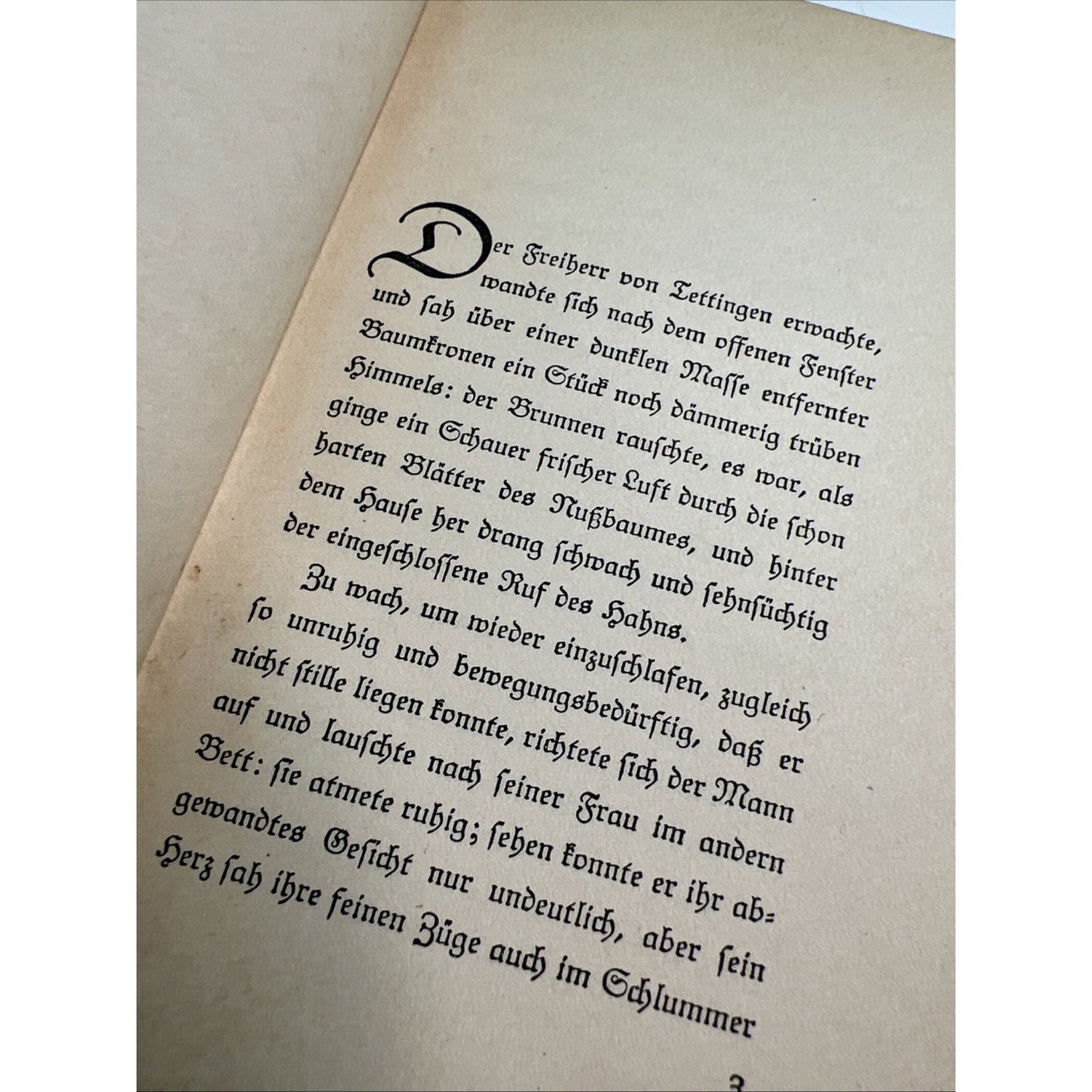 1931 German Book “The Veil” by Emil Straub ExLibrary Hardcover