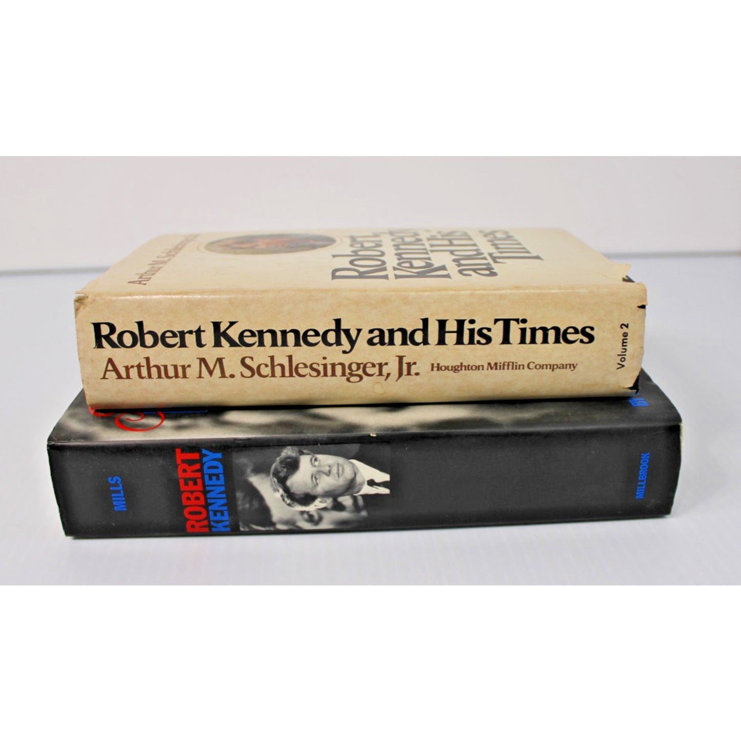 Robert Kennedy by Judie Mills + RFK & His Times Vol. 2 by Arthur Schlesinger, Jr