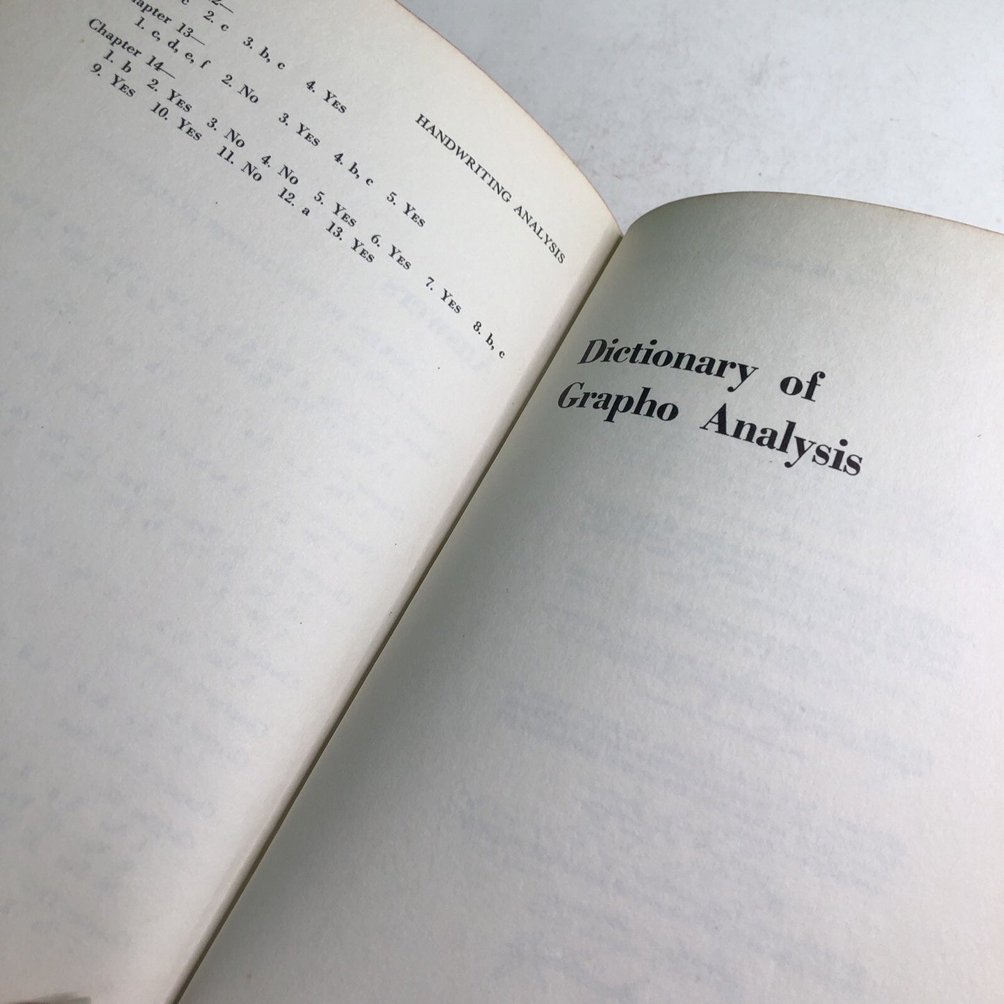 Handwriting Analysis The Art and Science 1959 M.N. Bunker Hard Cover Dust Jacket
