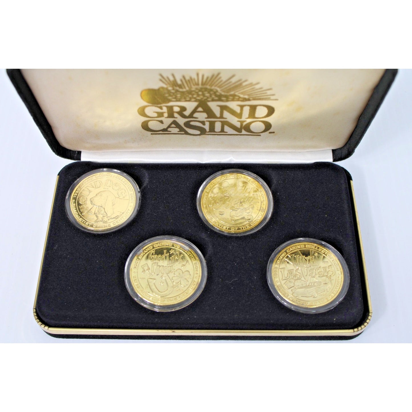 Vintage ELVIS Grand Casino Gulf Coast Series Collector Coin Set Limited Edition