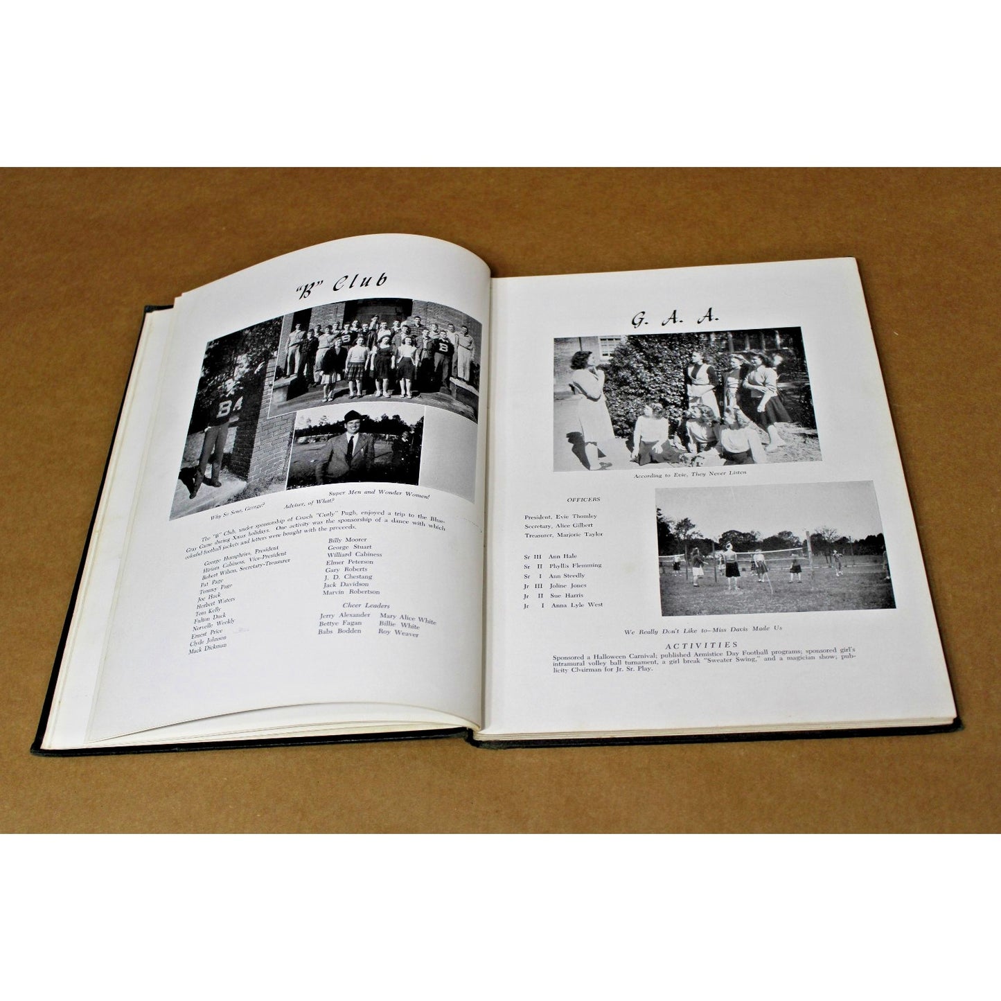 1946 Balcoala Yearbook, Baldwin County High School, Bay Minette, Alabama