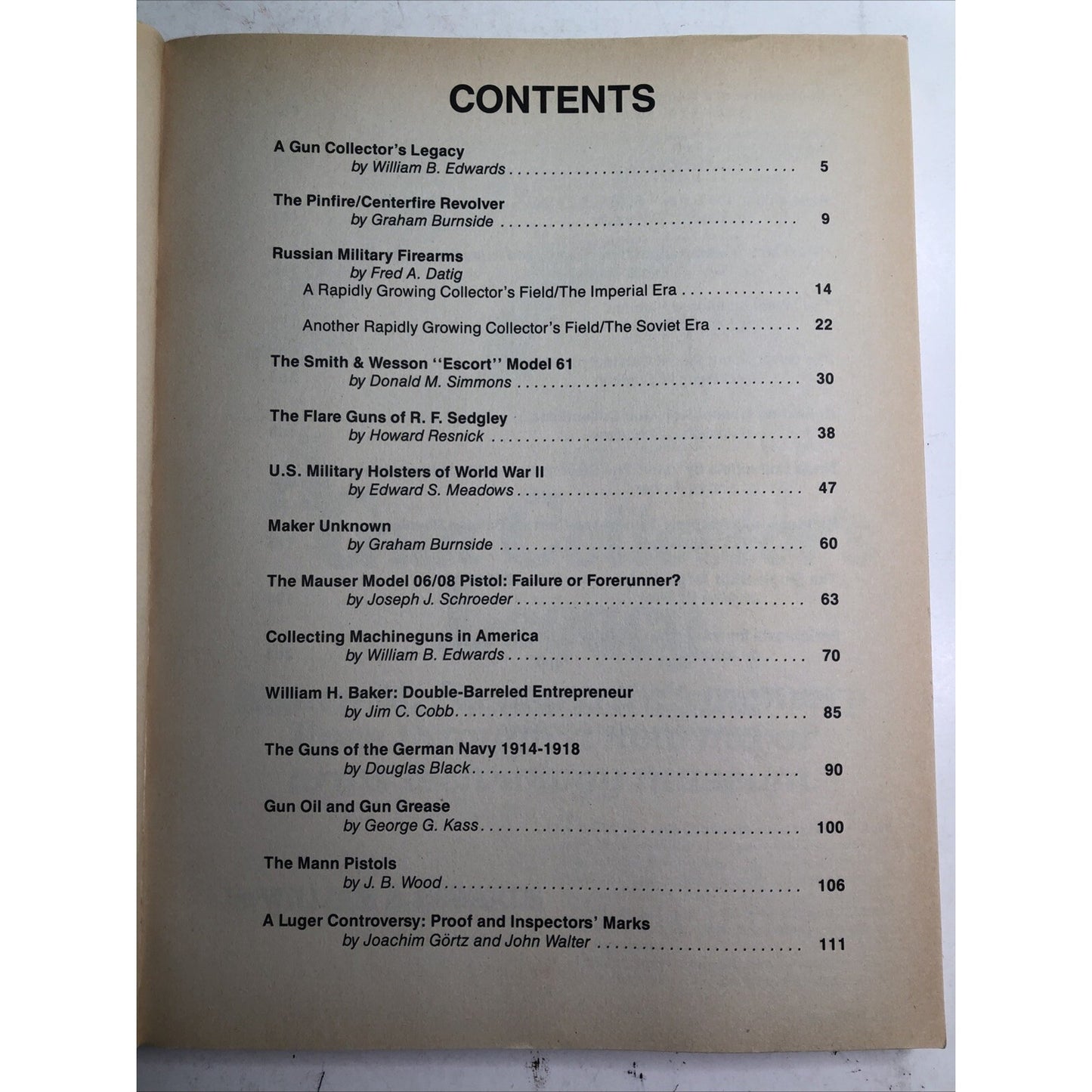 Gun Collectors Digest 5th Edition All About Collecting by Joseph Schroeder