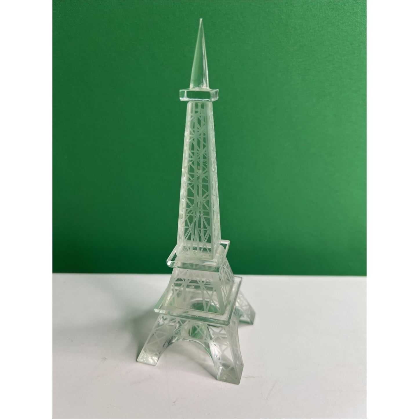 Crystal Eiffel Tower Paris Figurine 5.75" Rare Collectible