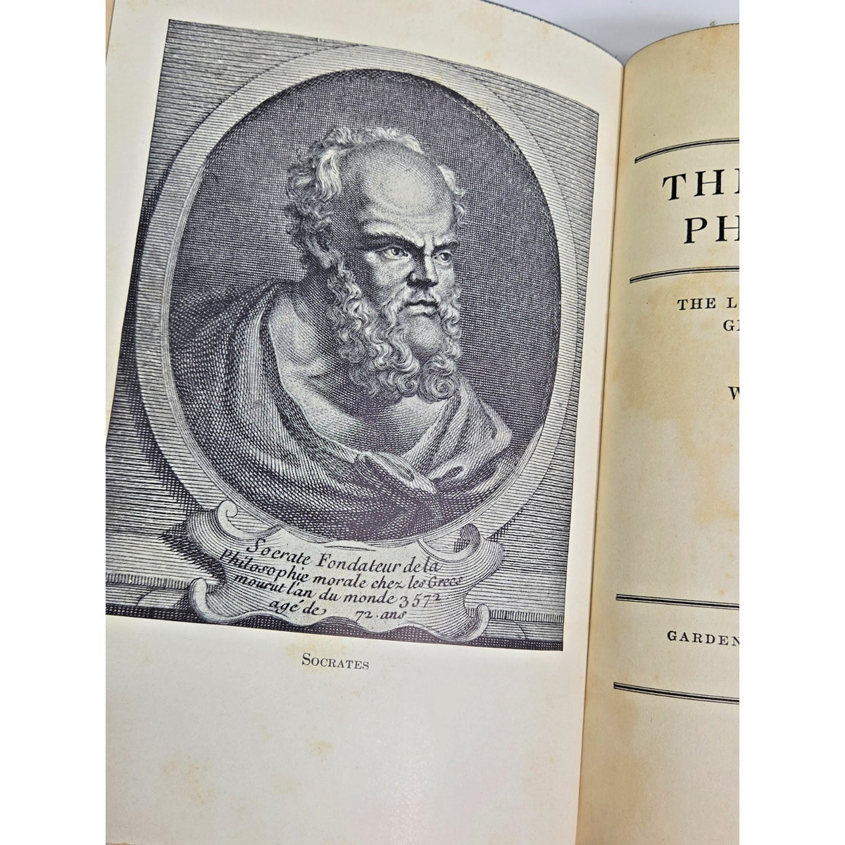 1927 Vintage "The Story of Philosophy" by Will Durant Hardcover Star Book
