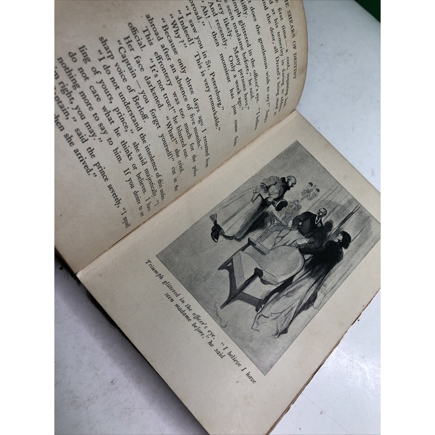 The Shears Of Destiny By Leroy Scott - HC - 1910 - Illus. By Alexander Popini