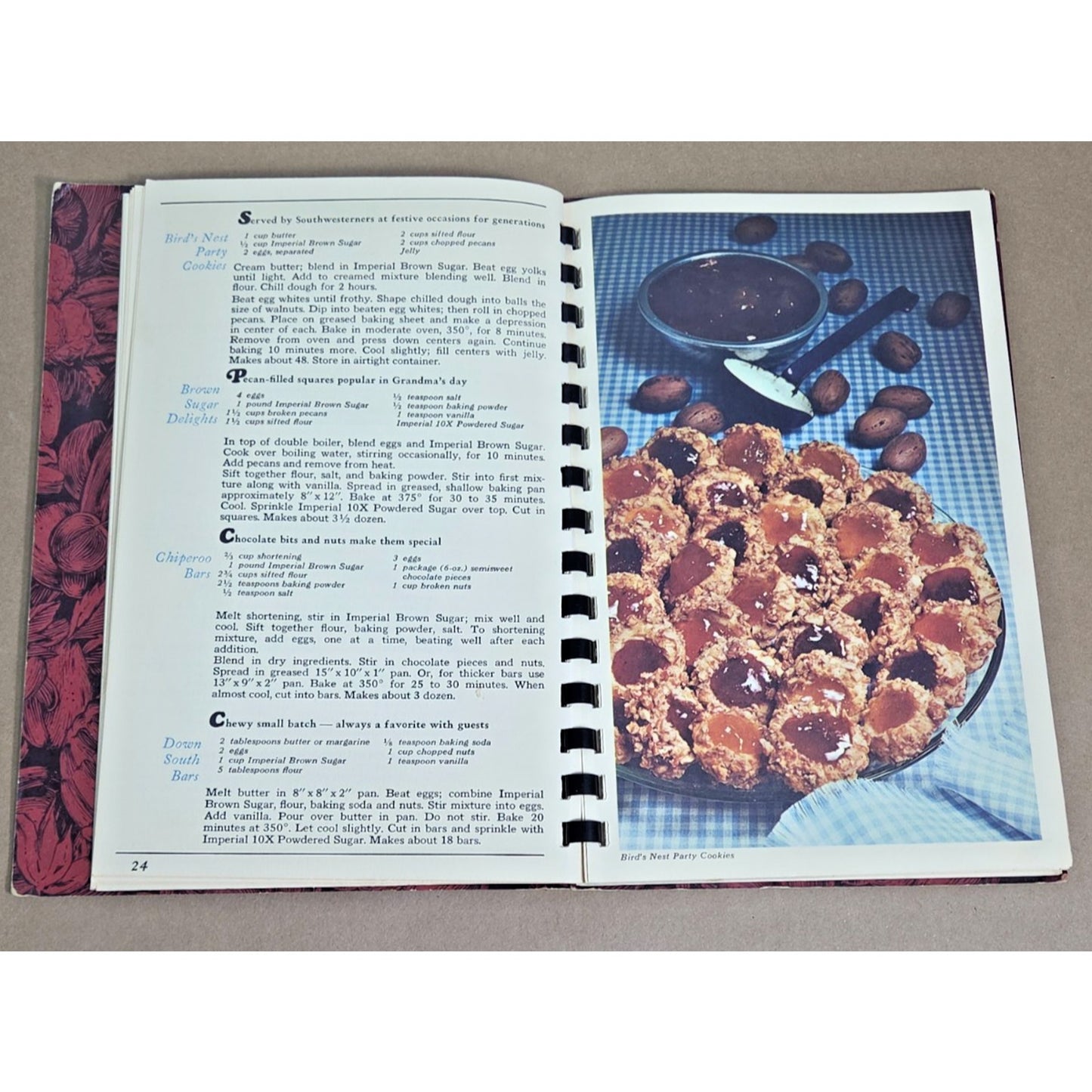 Vintage 1968 Imperial Sugar 125th Anniversary Cookbook - Retro Texas Recipes TX