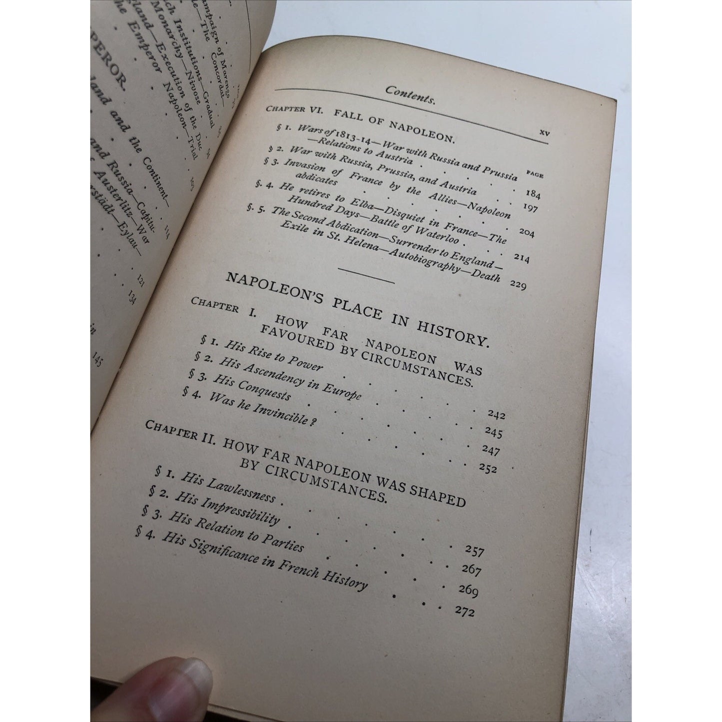 1890 A Short History Of Napoleon The First by John Seeley Prize Ed. Edinburgh