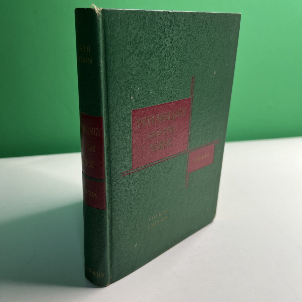Psychology And The Nurse by Frank J. O’Hara 1954 HC 4th Edition Illustrated