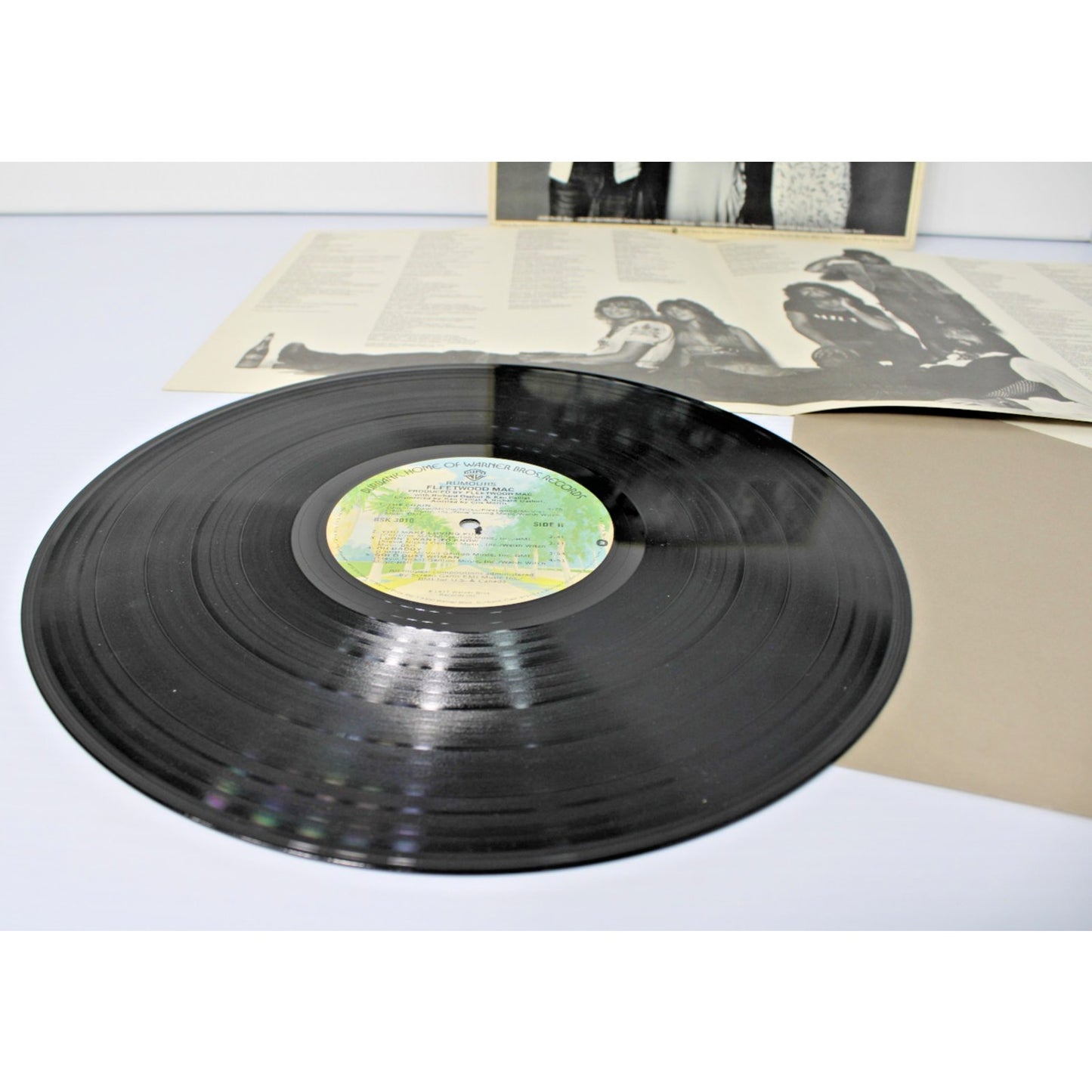 Fleetwood Mac- Rumours, 1977 Vintage Original Pressing w/ Lyric/ Photo Sheet- EX