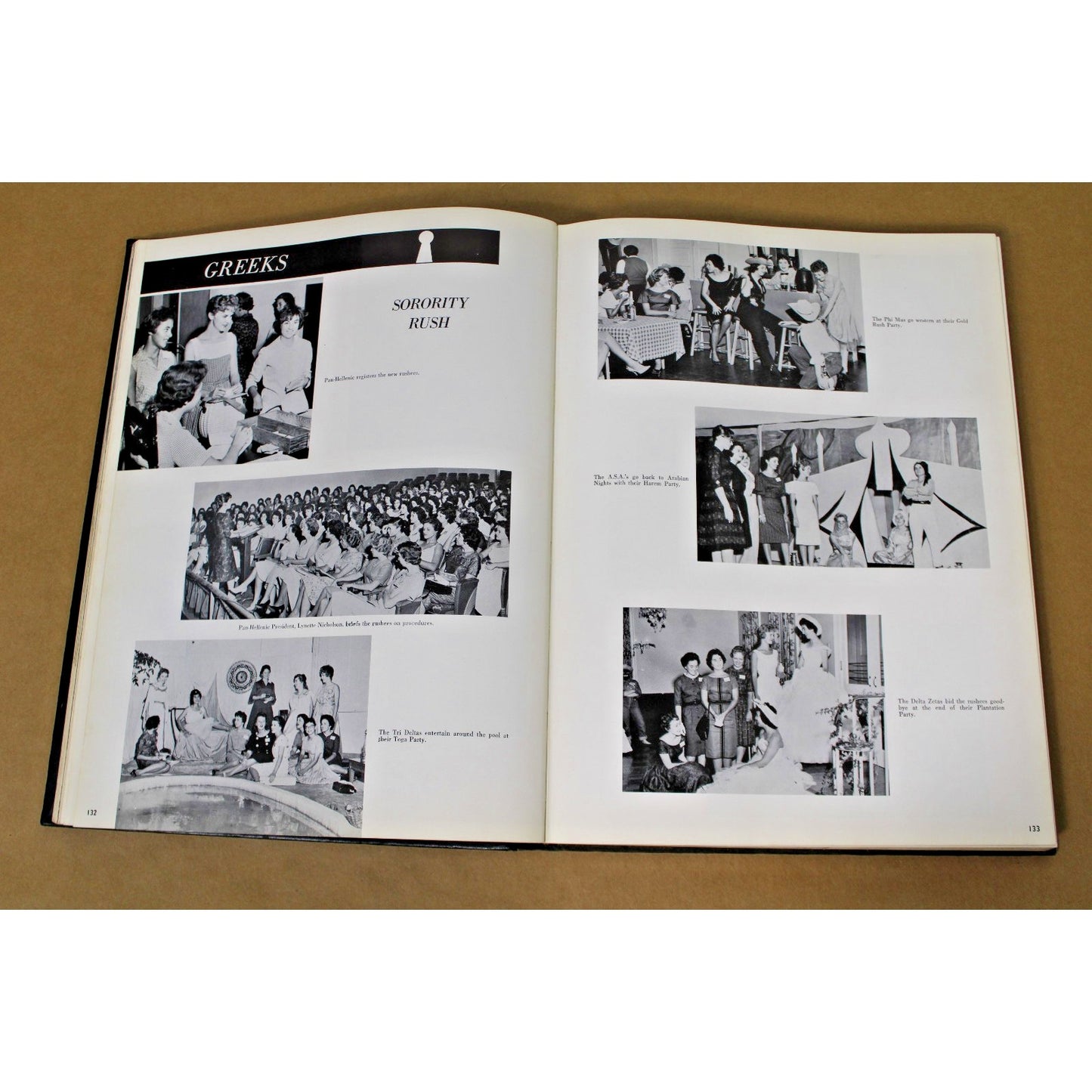 1961 University of Southwestern Louisiana "L'acadien" Vintage Yearbook