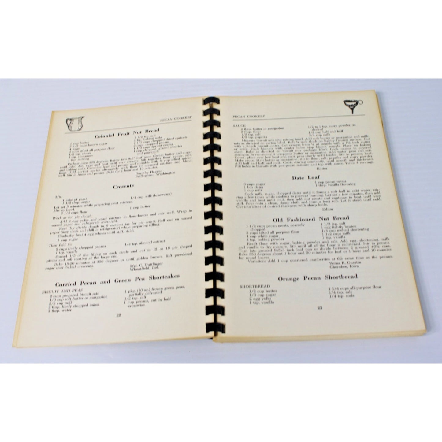VTG. Pecan Cookery For The Gourmet H. M. Thames Azalea Pecan Co. Mobile, AL 1973