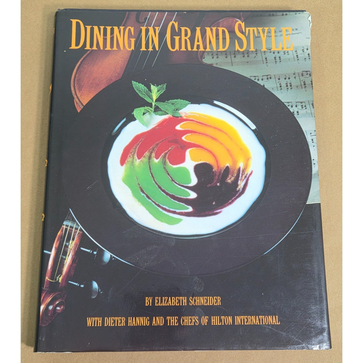 Vintage Dining in Grand Style (1988) - Hilton International Recipes Cookbook- EX