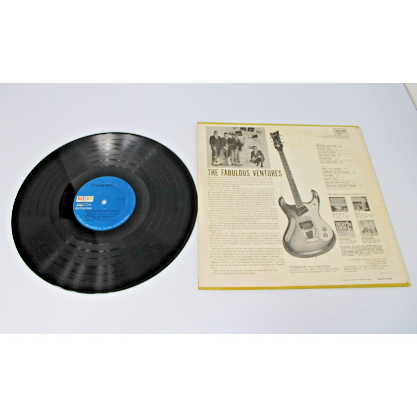 The Ventures- 4 Vintage 1960s Guitar Surf Rock LPs- Walk Don't Run 1 & 2, VG