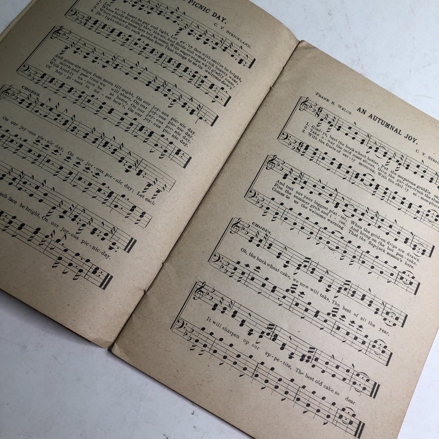 The Rural Songster No. 3 1906 By C. V. Strickland & Son Huntington, Indiana