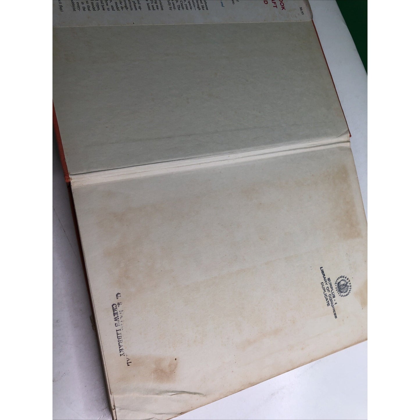 Complete Book Of Model Aircraft Spacecraft And Rockets HC DJ Louis H. Hertz 1967