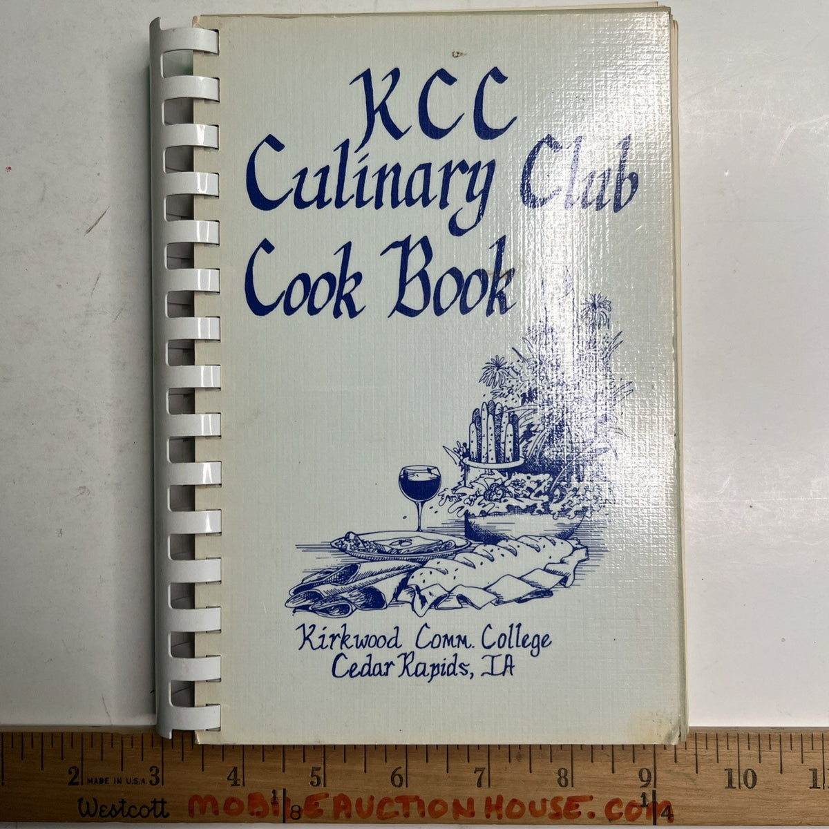 KCC Culinary Club Cookbook By Kirkwood Comm. College Cedar Rapids Iowa Recipes