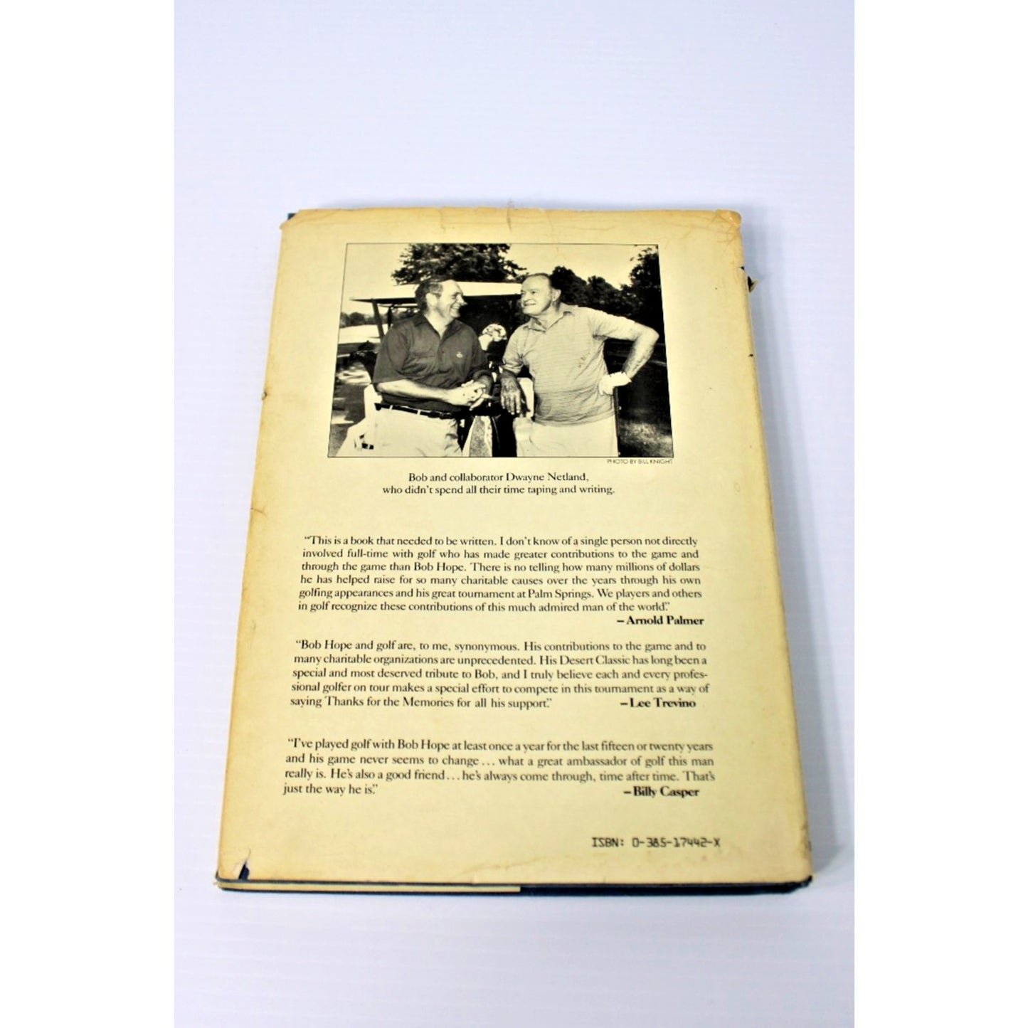 1985 Bob Hope- Confessions of a Hooker Golf Humor Memoir 1st Edition HC/DJ