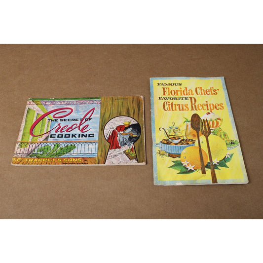 2 Vintage Colorful, Fun Recipe Booklets, 1960s-1970s, Dinner Party, Cocktail