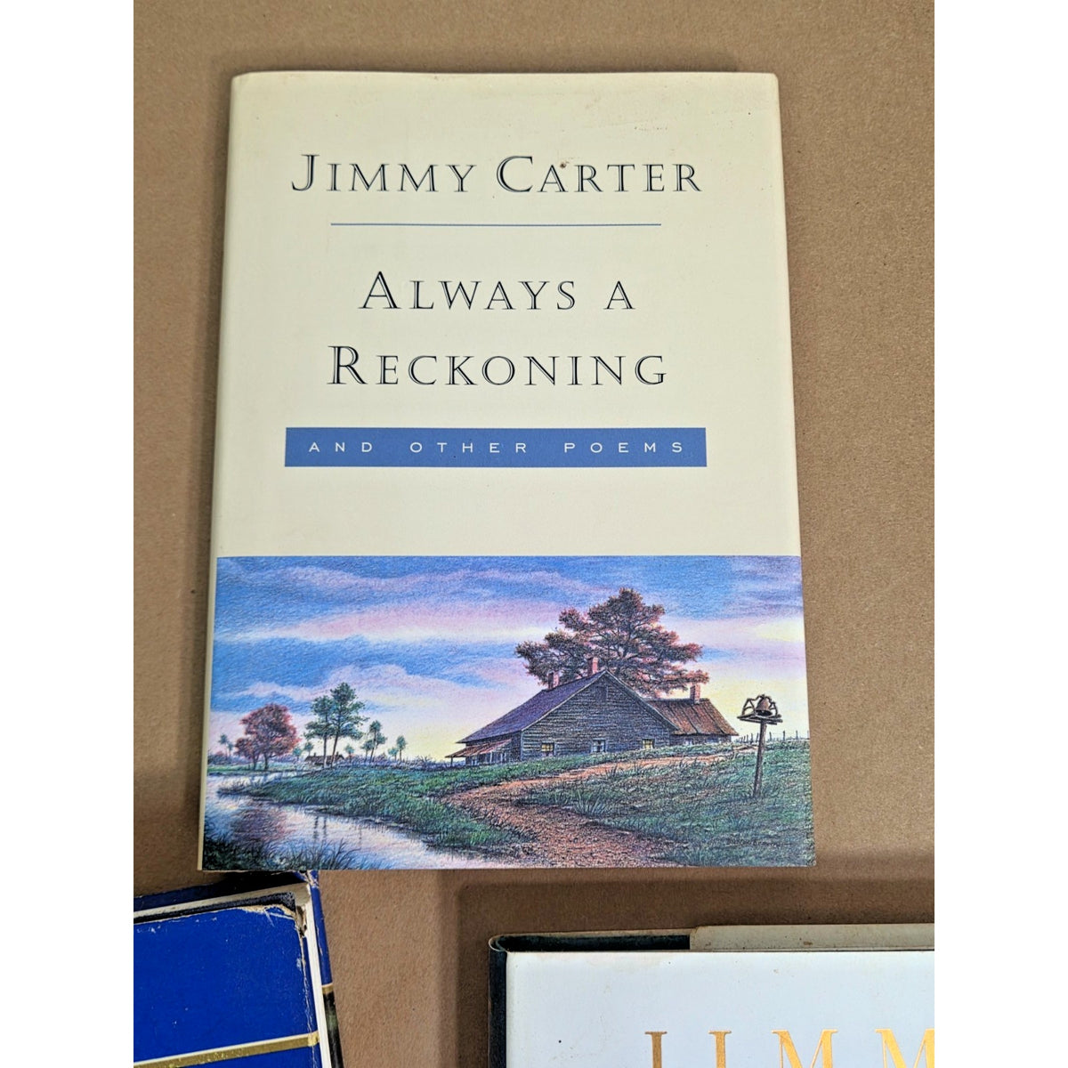 Jimmy Carter Presidential Faith Book Collection - Two 1st Editions - HC DJ