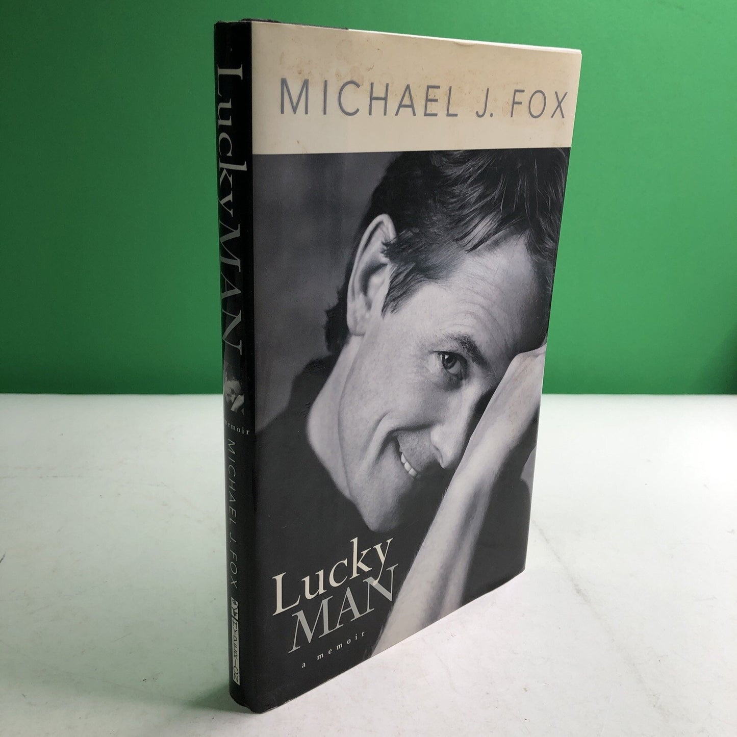Lucky Man A Memoir by Michael J. Fox, Hardcover Dust Jacket 2002 Illustrated