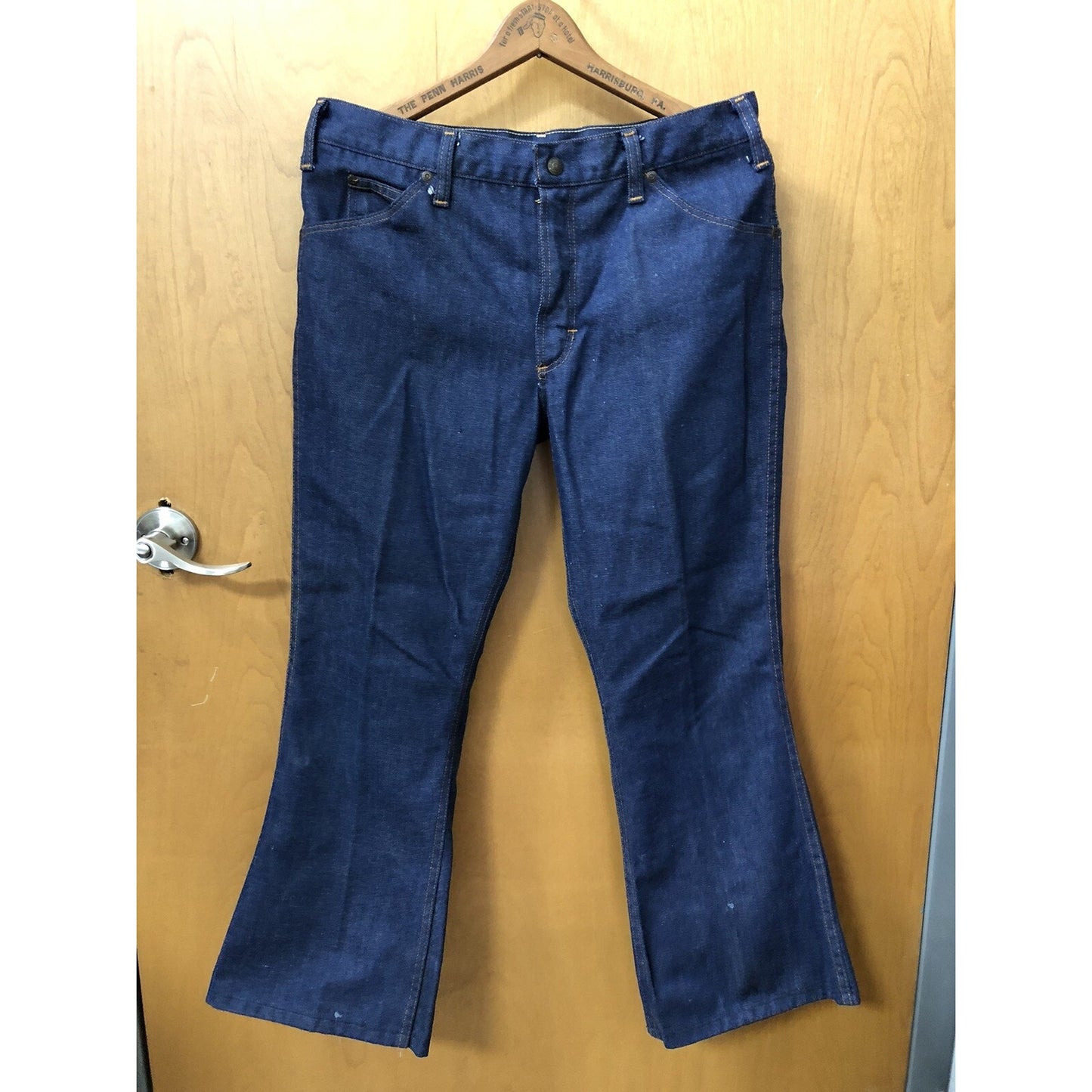 Vintage JC Penney Denim Jeans Size 18 Husky Boot Cut 32x36 Pants 26 Inch Inseam