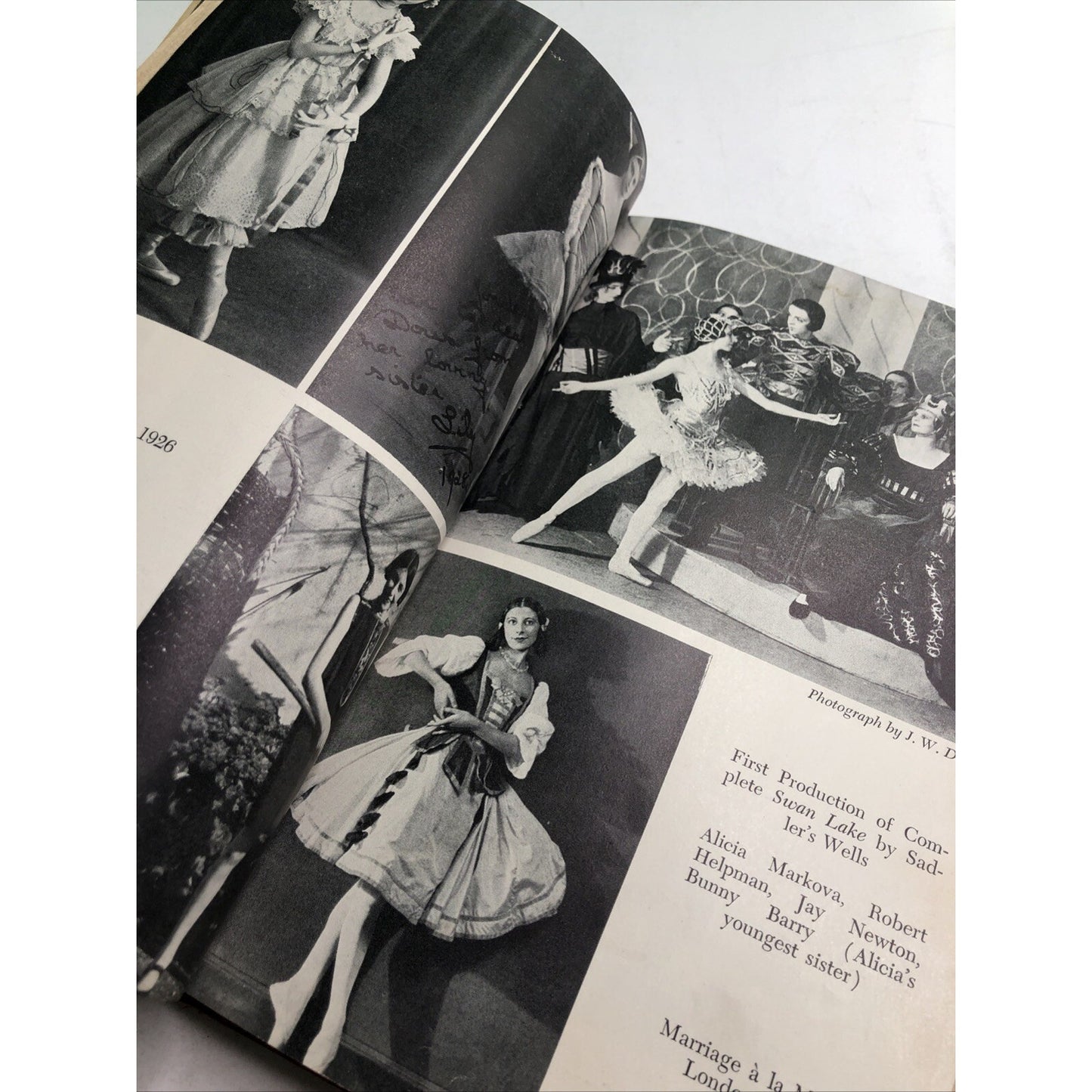 1953 First Edition ALICIA MARKOVA by Anton Dolin HC Illustrated Ex Library