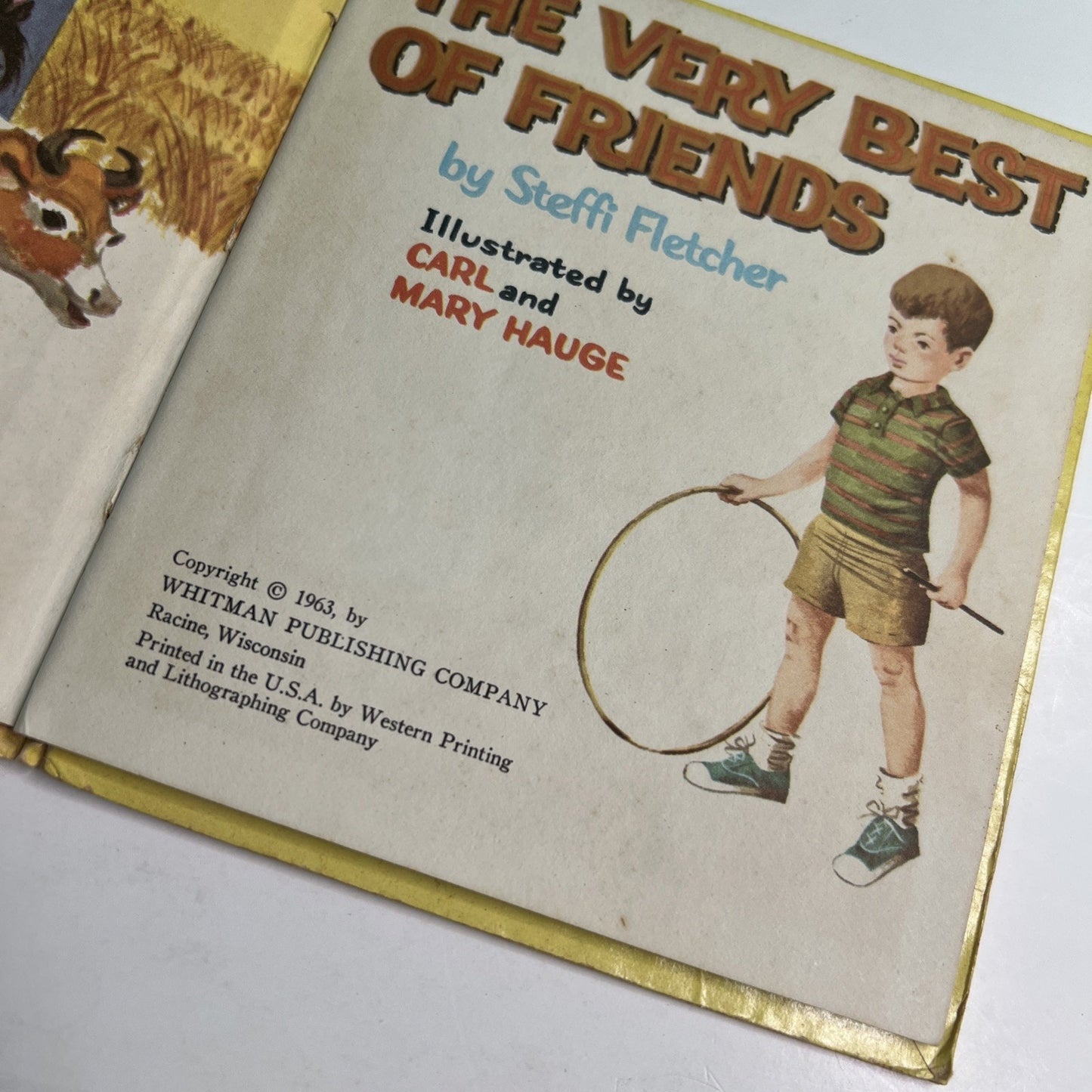 1963 The Very Best Of Friends by Steffi Fletcher Whitman Hardcover
